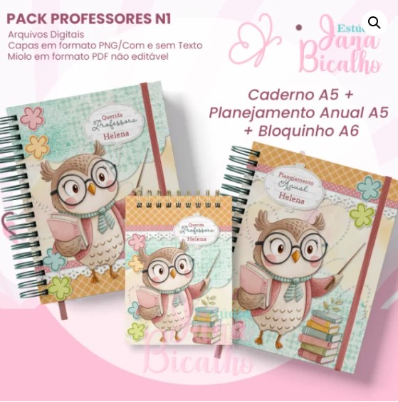 PACK Professores N1 (Jana Bicalho)