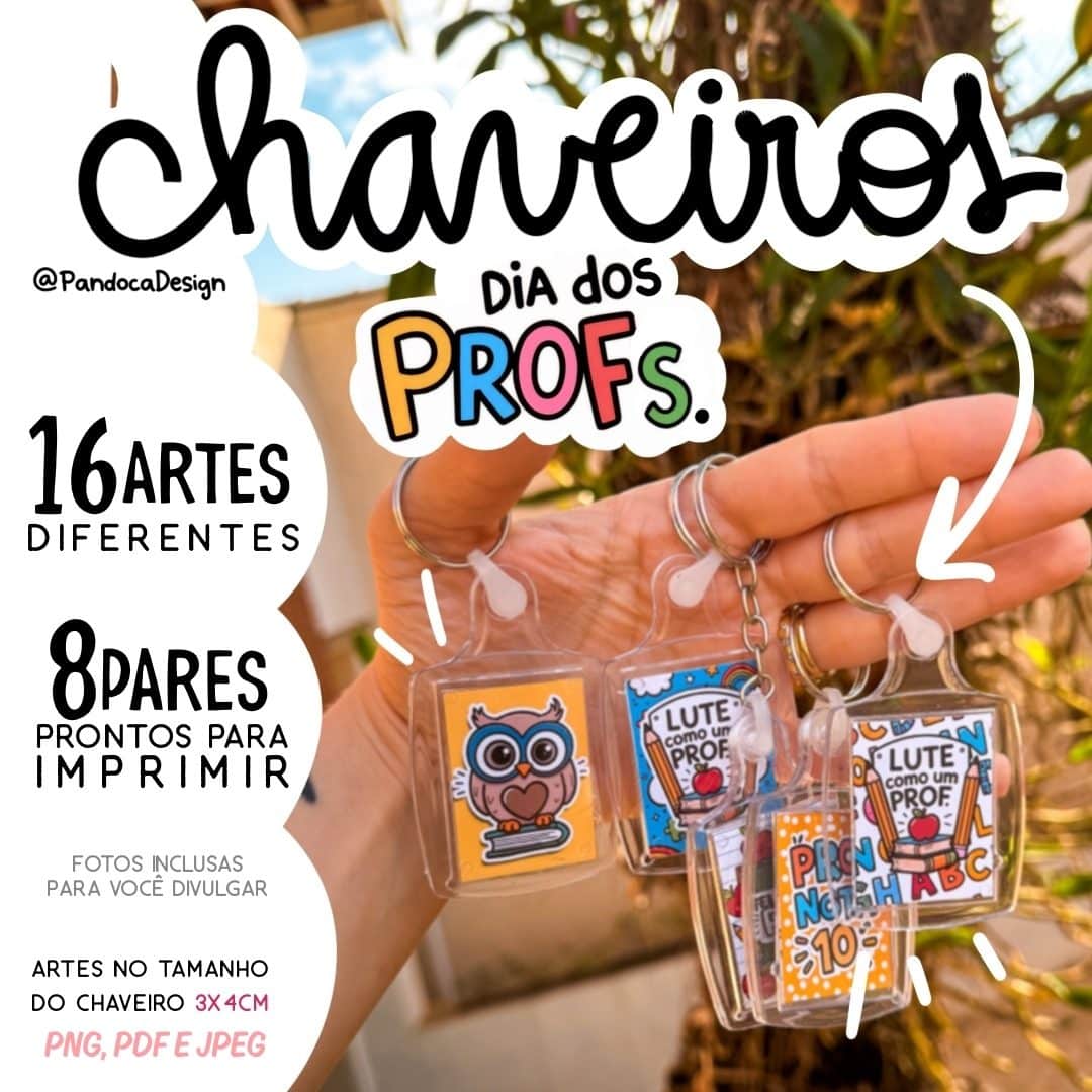 CHAVEIROS Professores (Pandoca)