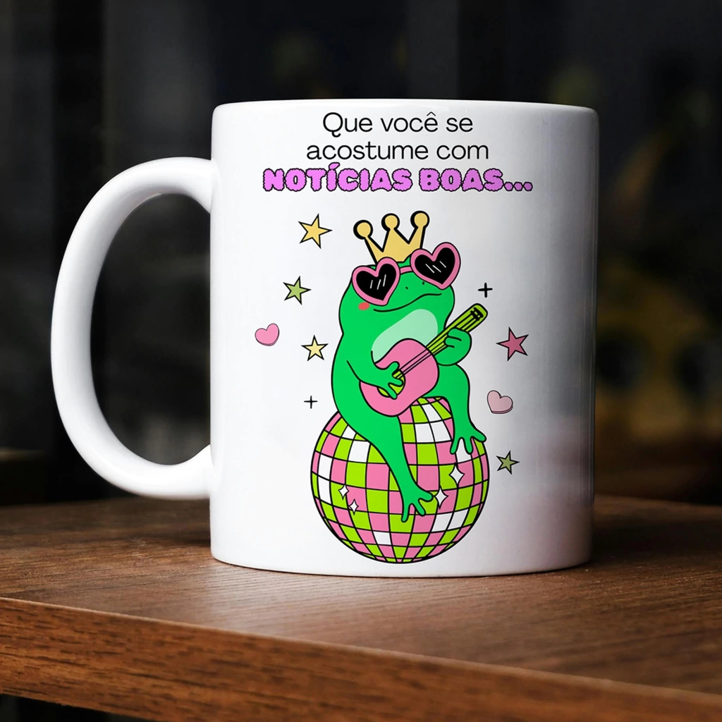 Que você se acostume - Arte Avulsa Caneca