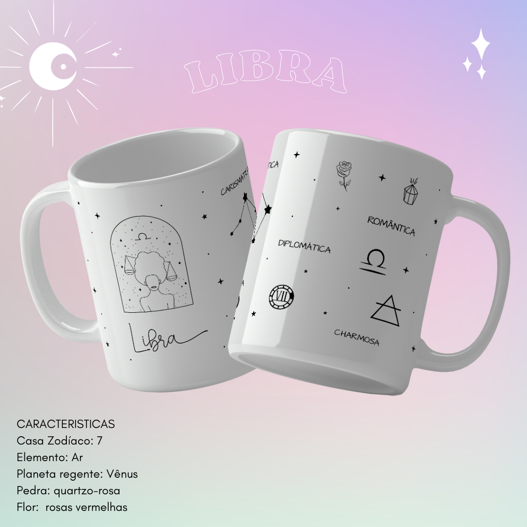 KIT Artes para Canecas- Signos - Gabriella Cravo e Canecas - Imagem 9