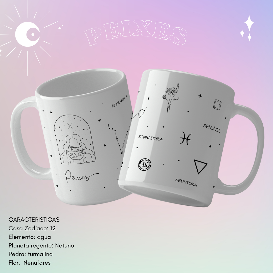 KIT Artes para Canecas- Signos - Gabriella Cravo e Canecas - Imagem 8