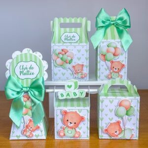 Ursinho Verde – Kit Festa Pronta