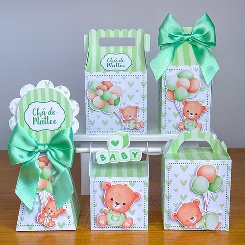 Ursinho Verde – Kit Festa Pronta