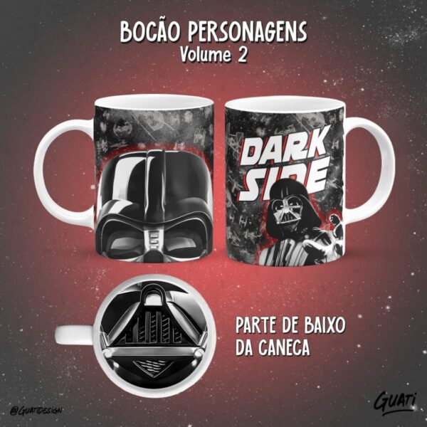 Coleção Bocão Personagens Vol 2 – Artes para Canecas - Imagem 14