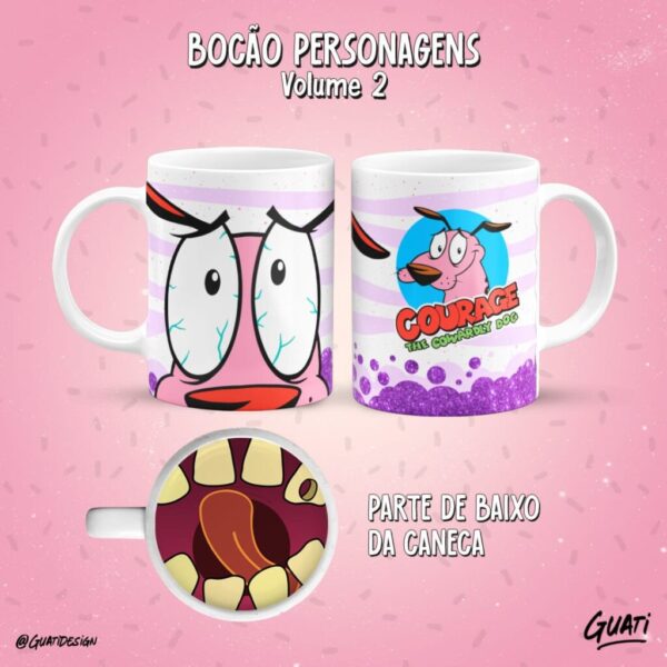 Coleção Bocão Personagens Vol 2 – Artes para Canecas - Imagem 9