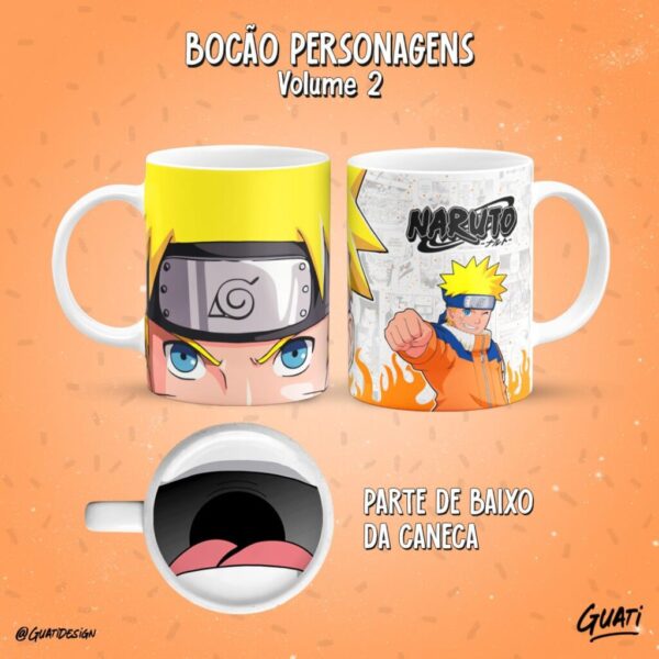 Coleção Bocão Personagens Vol 2 – Artes para Canecas - Imagem 6