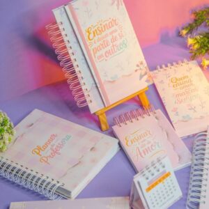 Kit Encadernação Dia dos Professores 2025 (Amarantto)