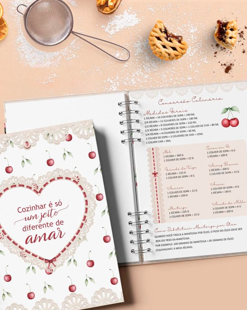 Caderno de Receitas Doce Amor (Bicho Papel) - Imagem 3