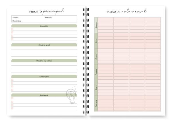 Miolo Planner Professor 2026 (Trilha do Papel) - Imagem 13