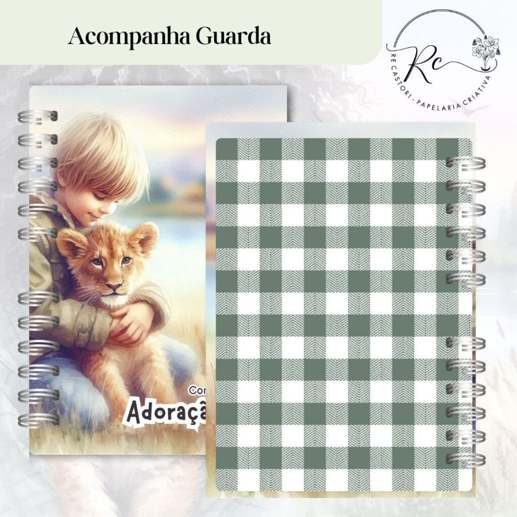 COMBO Capas Infantis para o Congresso Adoração Pura – Coleção Animais (Re Castori) - Imagem 7