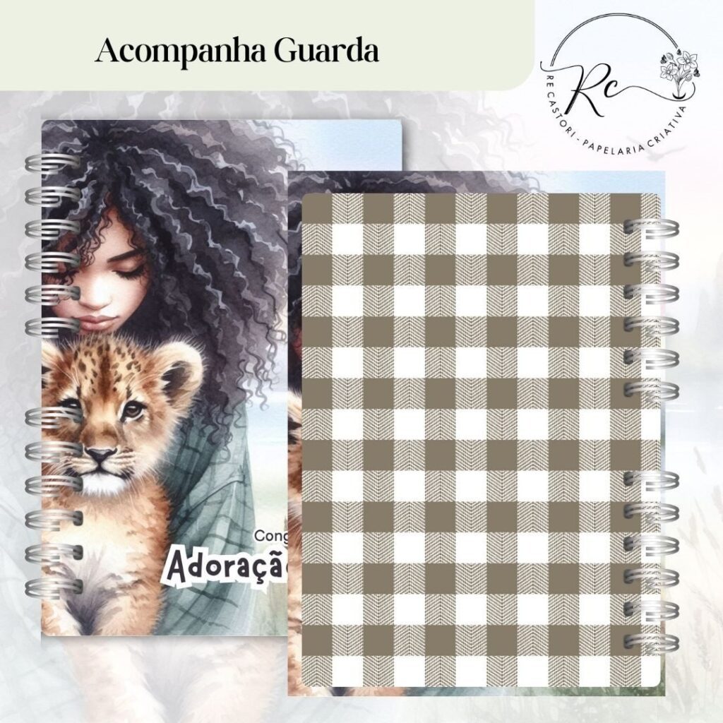 COMBO Capas Infantis para o Congresso Adoração Pura – Coleção Animais (Re Castori) - Imagem 2