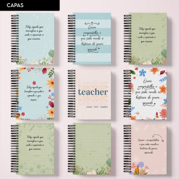 Miolo Planner Professor 2026 (Trilha do Papel) - Imagem 2