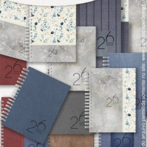 Miolo Agenda Office Semanal 2026 (Carinas Paper)
