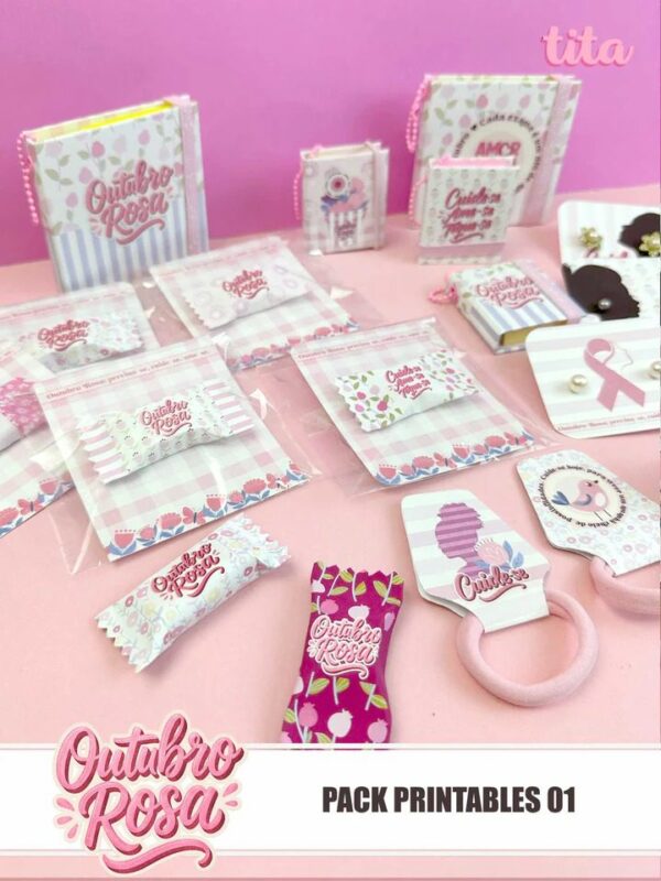 Outubro Rosa 2025 – Kit Printables 01 (Tita) - Imagem 6