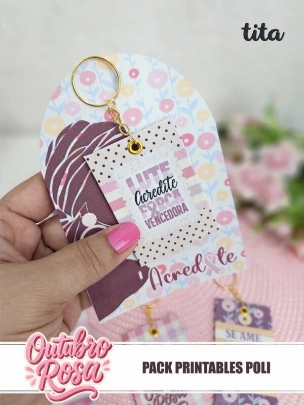 Outubro Rosa 2025 – Kit Printables 2 Polly (Tita) - Imagem 10