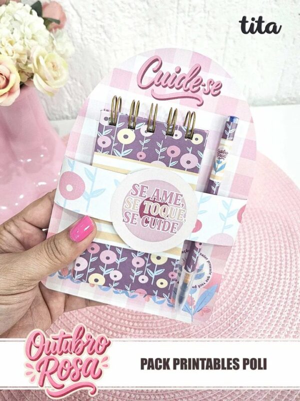 Outubro Rosa 2025 – Kit Printables 2 Polly (Tita) - Imagem 11