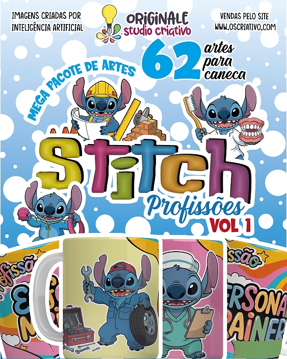 Stitch Profissões Vol. 1 (Originale)