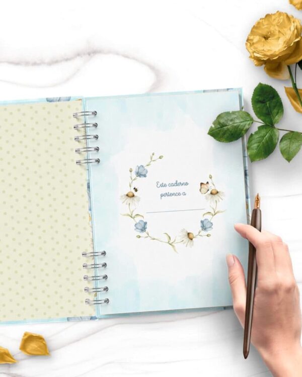 Caderno Pautado Flores do Campo (Bicho Papel) - Imagem 3
