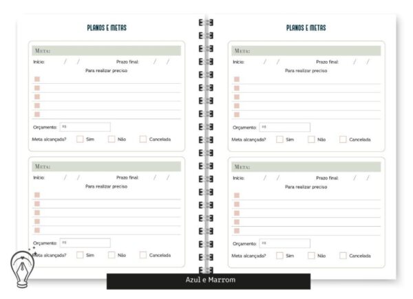 Miolo Planner Empreendedor(a) Permanente (Trilha do Papel) - Imagem 3