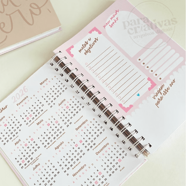 Planner 2026 completo (Para Criativas) - Imagem 12