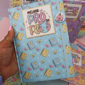 Planejador Semanal e Caderno – Professores (Mimos Personalizados)