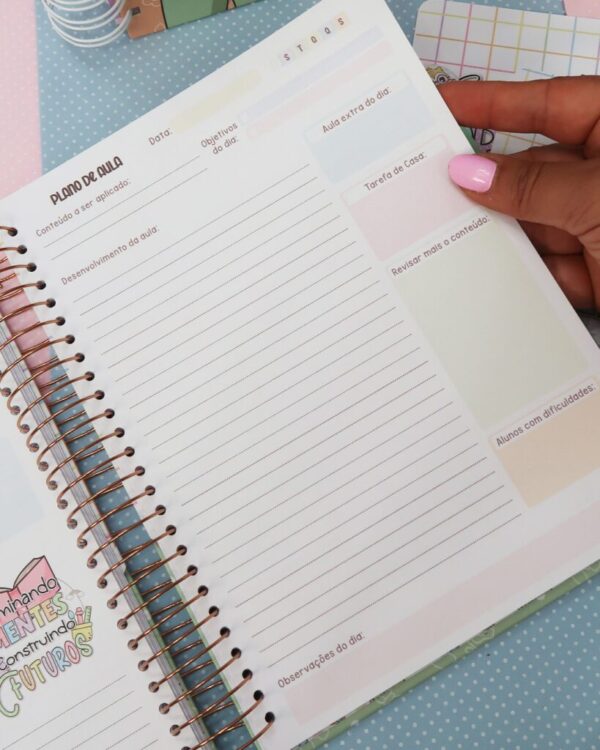 Planejador Semanal e Caderno – Professores (Mimos Personalizados) - Imagem 3