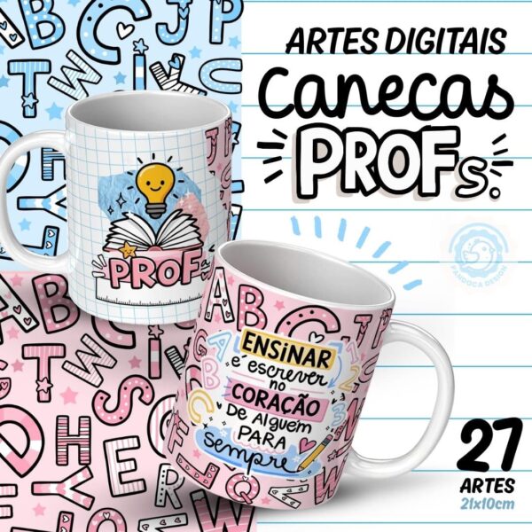 27 Artes CANECAS Professores 2025 (Pandoca)