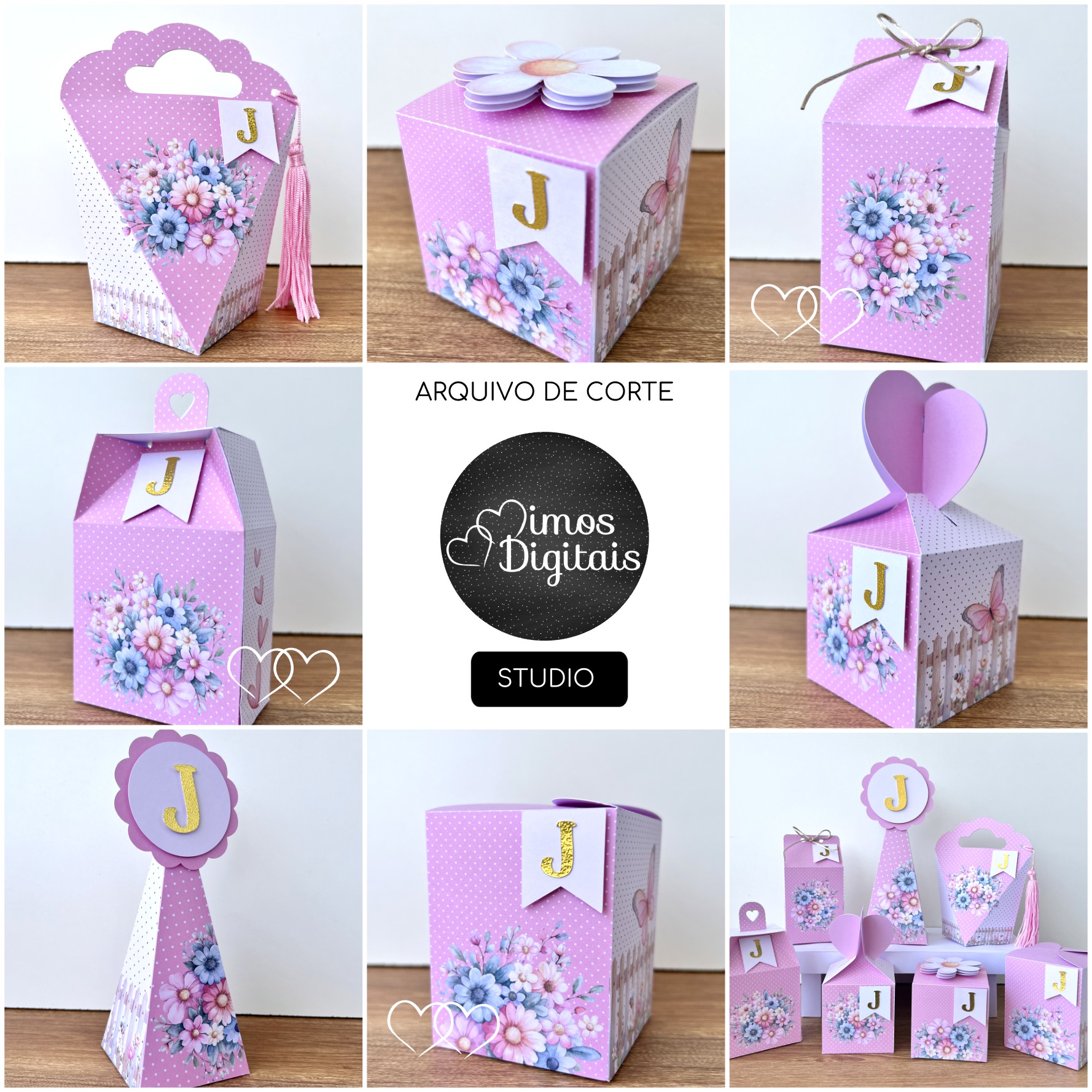 JARDIM DAS FLORES - Kit Festa Pronta