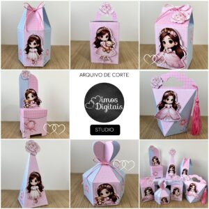 PRINCESA - KIT FESTA PRONTA