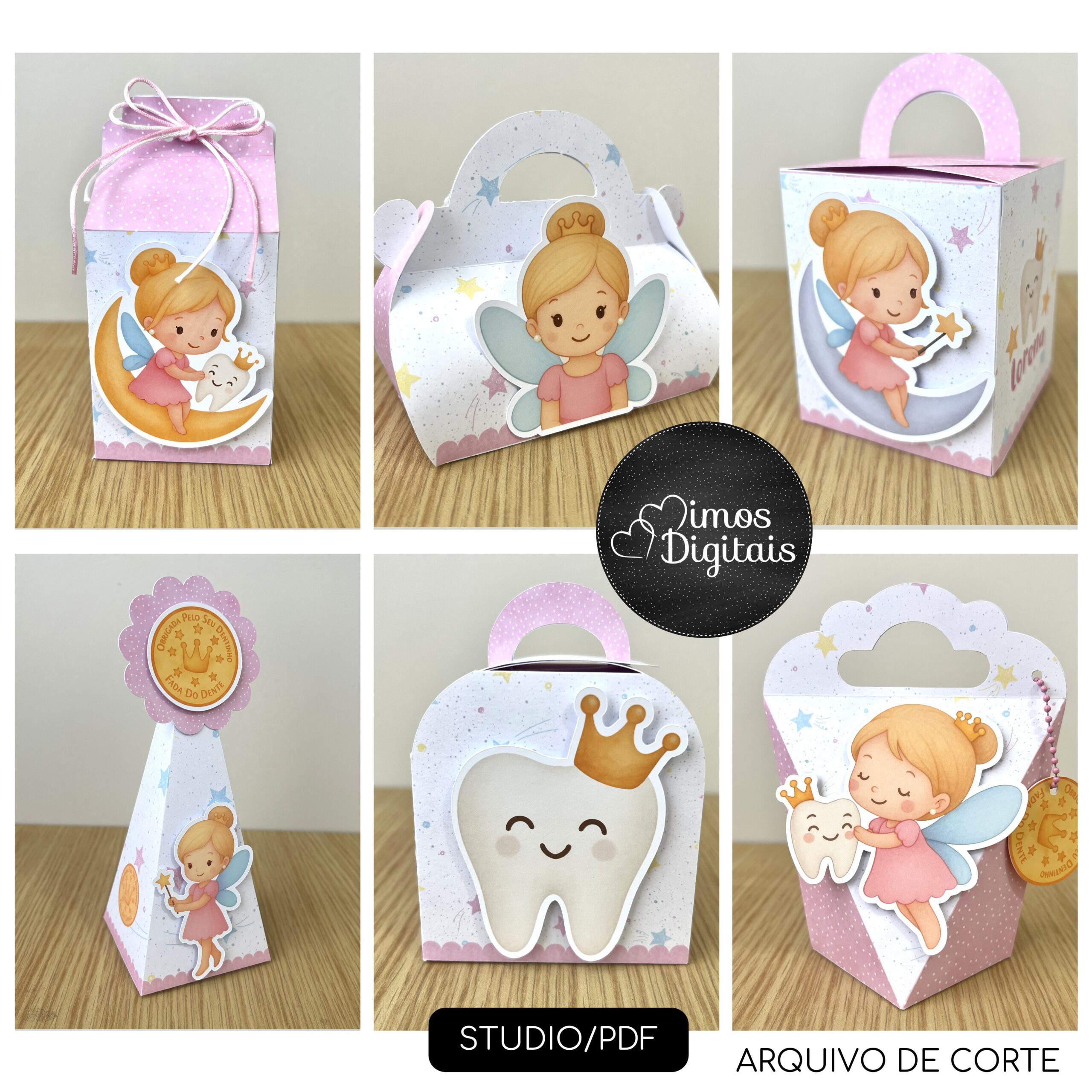 Fada do Dente Aquarela – Kit Festa