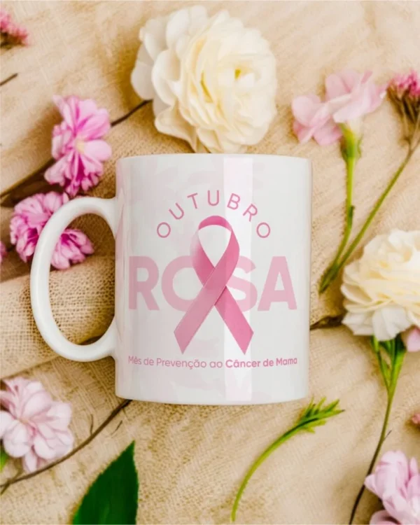 Pacote de Artes Canecas Outubro Rosa (Vintage) - Imagem 3