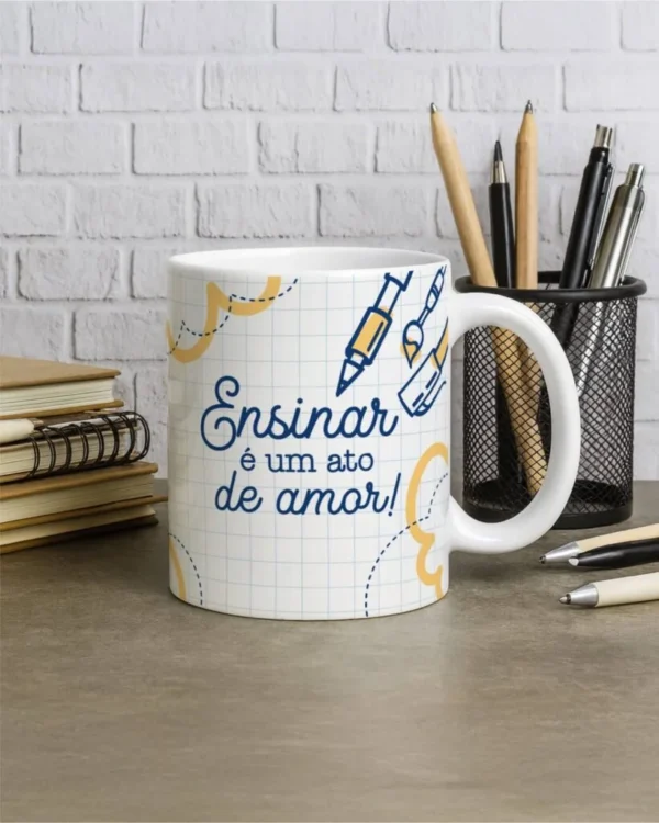 Pacote de Artes Canecas Professores (Vintage) - Imagem 19