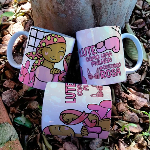 Arte Caneca Outubro Rosa (Yukina) - Imagem 4
