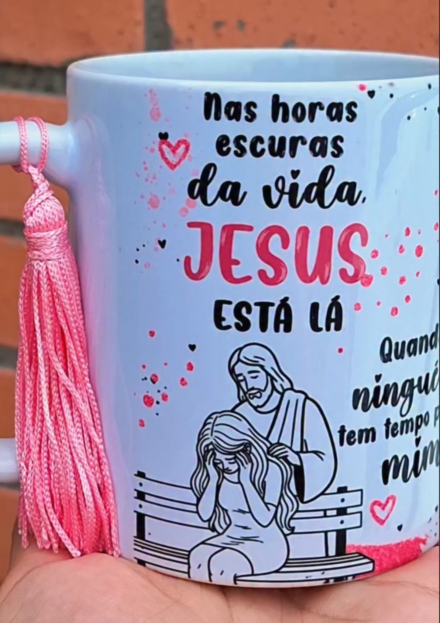 Arte para Caneca - Jesus tá lá 03 versões (caneca criativa)