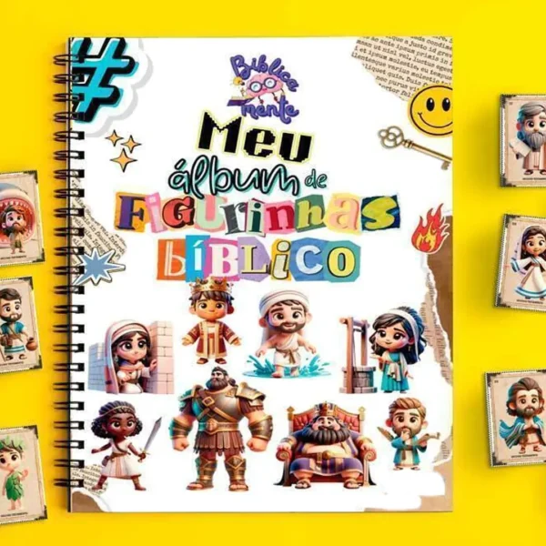Arquivo Meu Àlbum de Figurinhas Bíblico - Hora de Aprender - Imagem 6