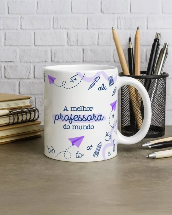 Pacote de Artes Canecas Professores (Vintage) - Imagem 9