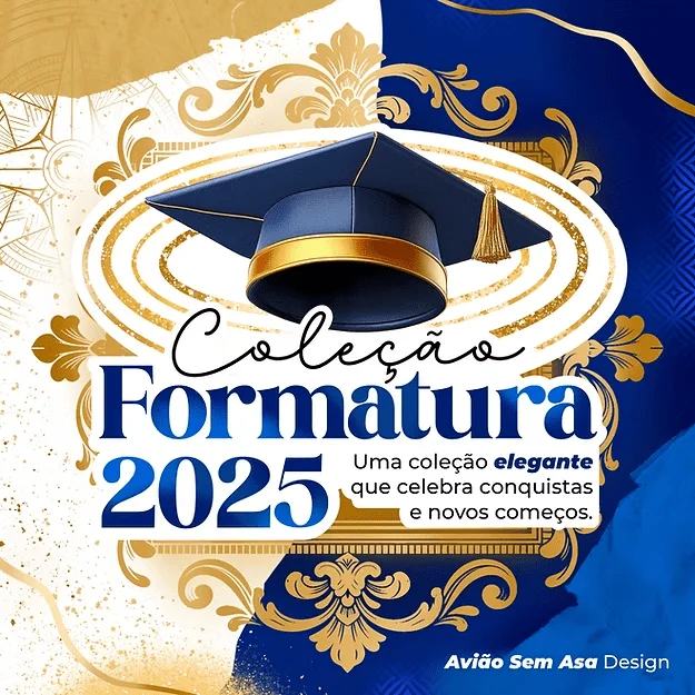 Coleção – Formatura 2025 (Avião sem Asa)