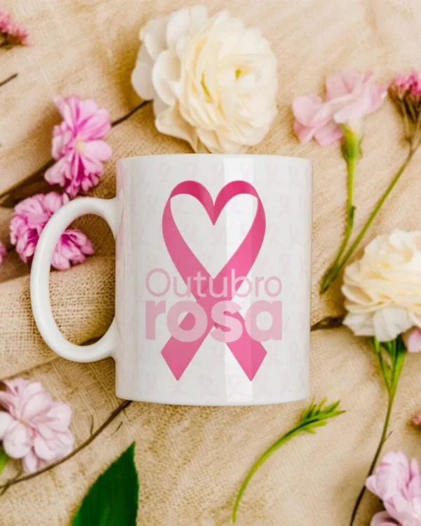 Pacote de Artes Canecas Outubro Rosa (Vintage) - Imagem 16