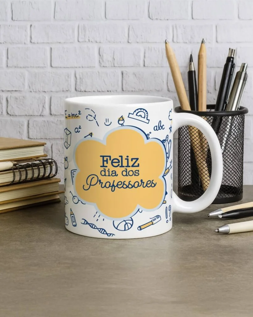 Pacote de Artes Canecas Professores (Vintage)