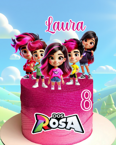 Dos Rosas - Topo de Bolo