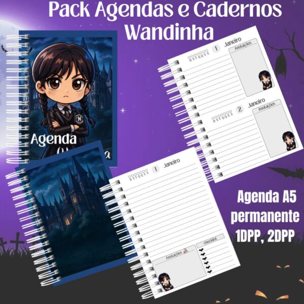 Wandinha – Kit Escolar - Imagem 2