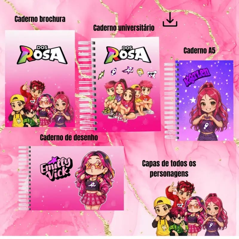 COMBO Grupo dos Rosas – Kit Escolar - Imagem 5