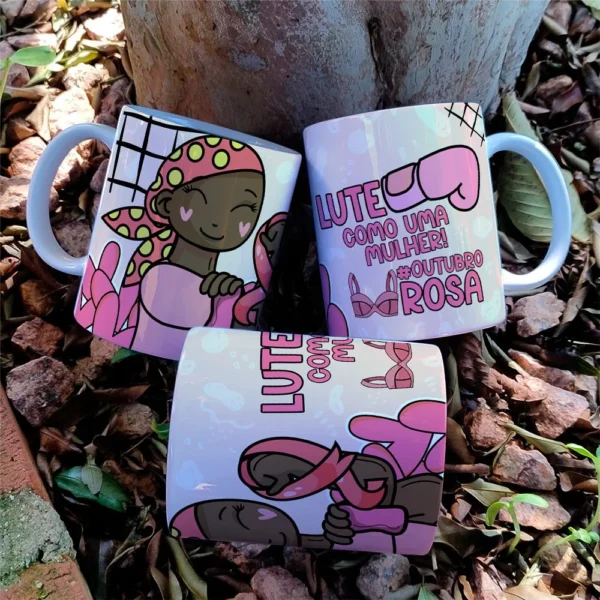 Arte Caneca Outubro Rosa (Yukina) - Imagem 3