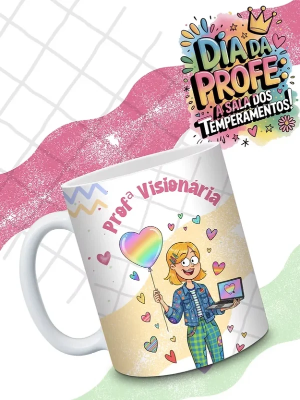 Professora & Seus Temperamentos - Artes Canecas - Imagem 11