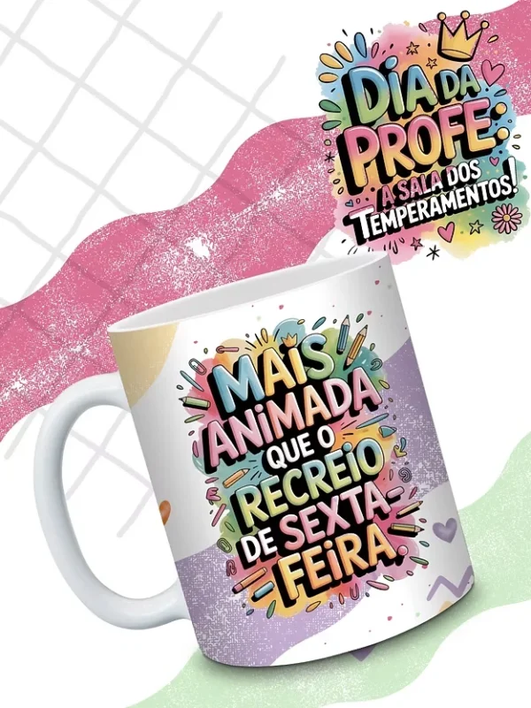 Professora & Seus Temperamentos - Artes Canecas - Imagem 2