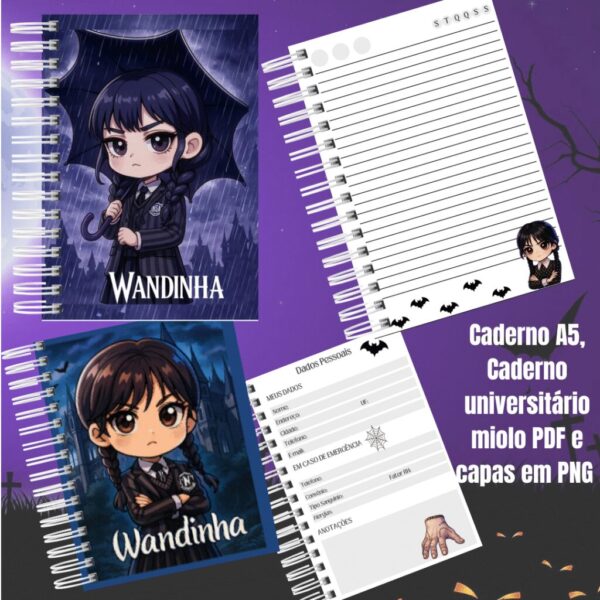 Wandinha – Kit Escolar - Imagem 3