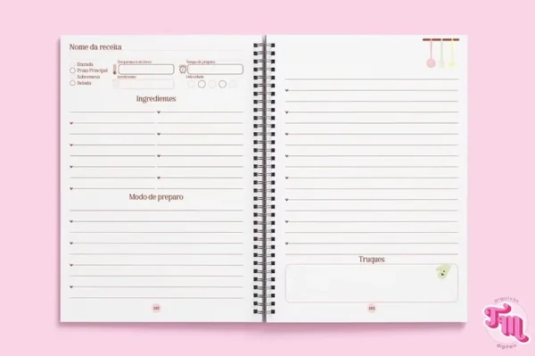 Caderno de Receitas (Tha Moni) - Imagem 3