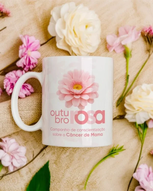 Pacote de Artes Canecas Outubro Rosa (Vintage) - Imagem 6