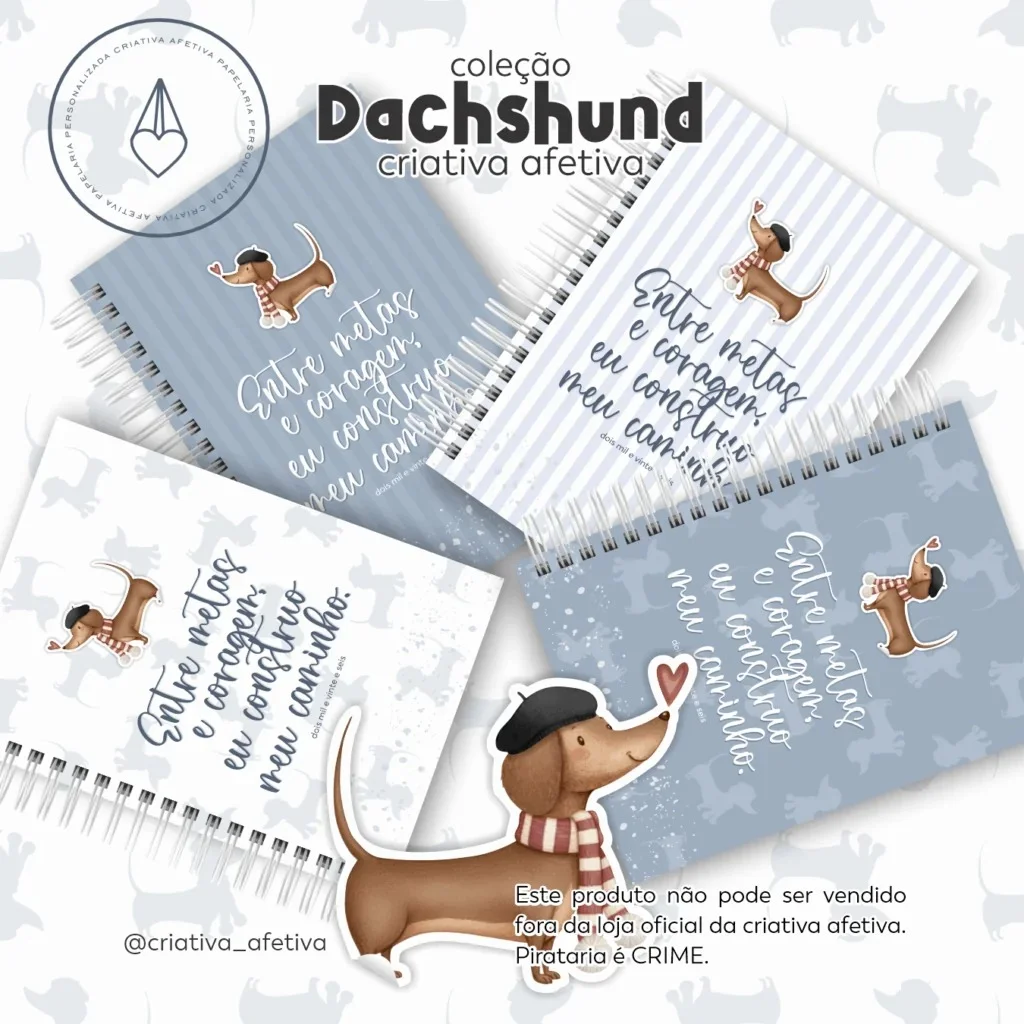 Coleção Dachshund (Criativa Afetiva)
