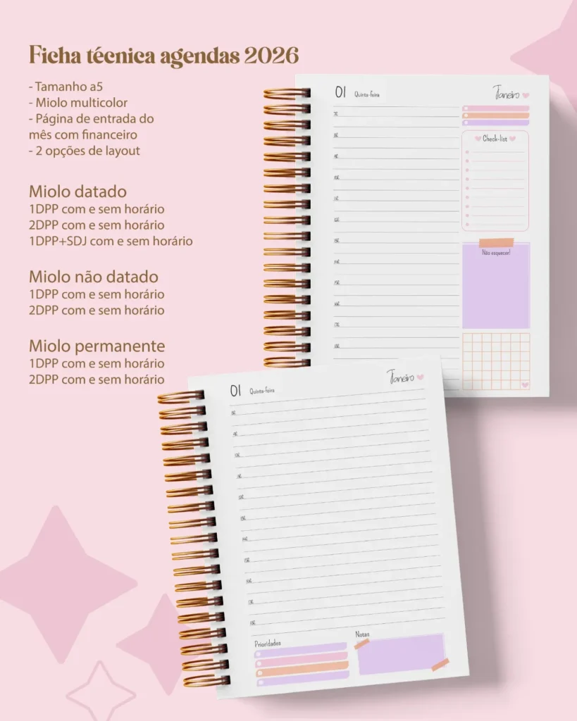 Coleçao Florescer 2026 (BM Arquivos) - Imagem 14